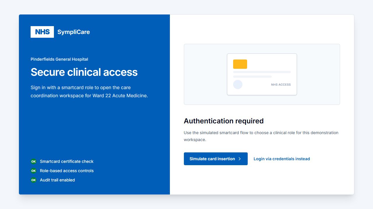 SympliCare project screenshot