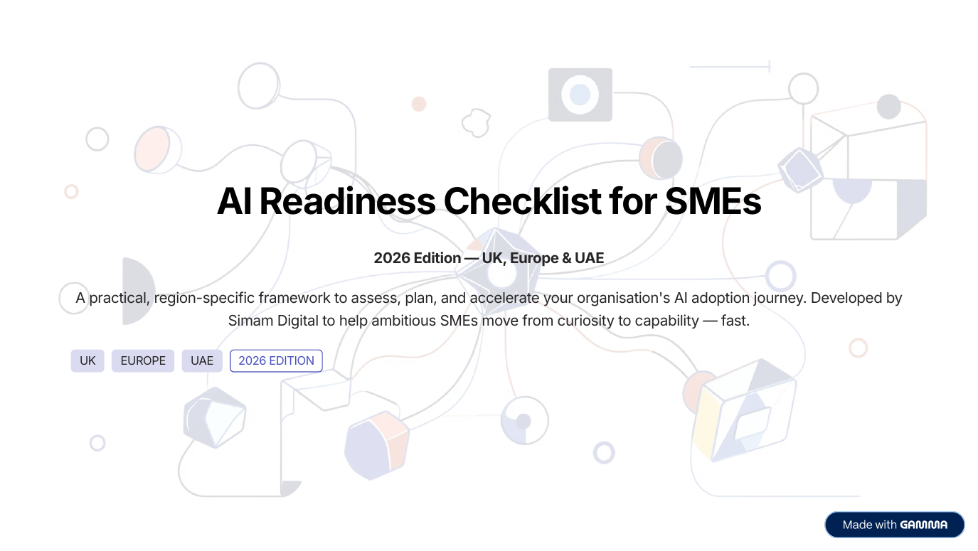 Cover of AI Readiness Checklist for SMEs