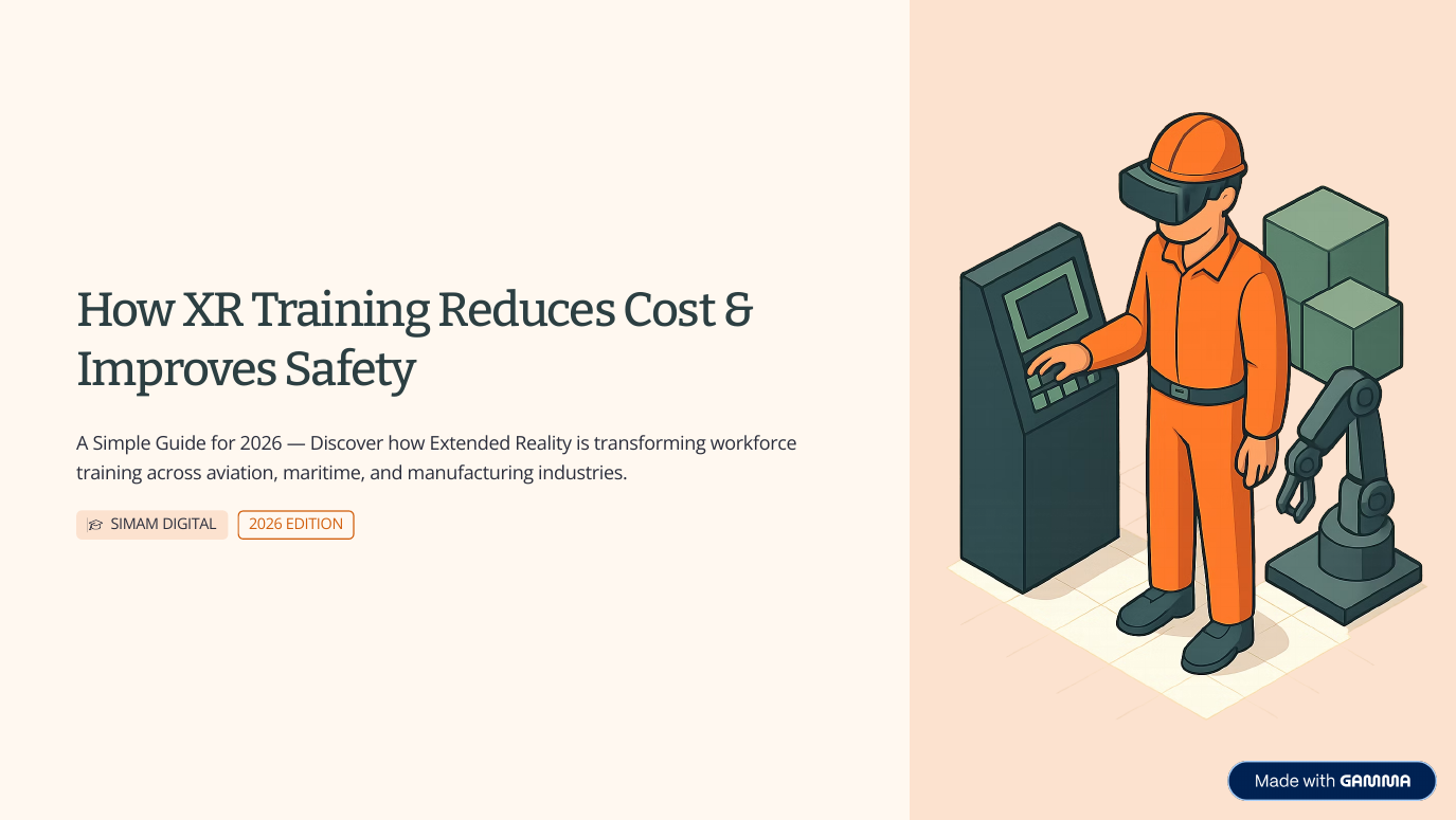 Cover of How XR Training Reduces Cost & Improves Safety